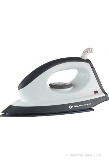 Bajaj Majesty DX 8 Dry Iron(Grey and White)